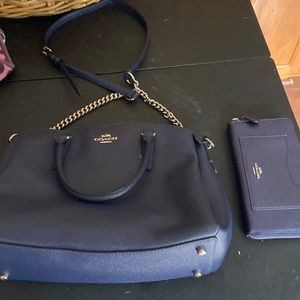 Coach Purse with matching wallet